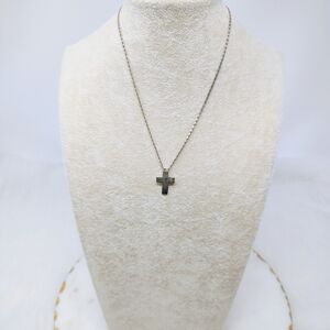 Sterling Silver Cross Pendant Necklace